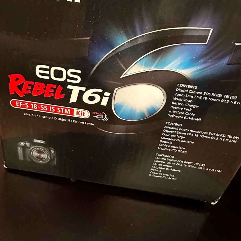 Canon rebel t6i accessories